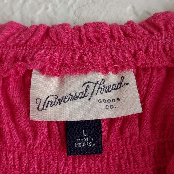Universal Thread Pink Ruffled Camisole - Picture 5 of 6